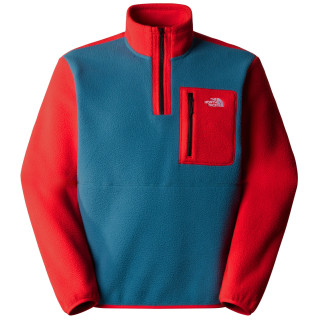 Hanorac femei The North Face M Yumiori 1/4 Zip albastru/roșu MALLARD BLUE/HIGH RISK