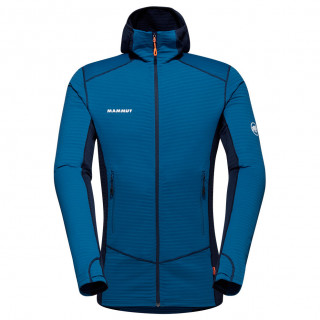 Hanorac funcțional bărbați Mammut Taiss Light ML Hooded Jacket Men albastru/albastru deschis