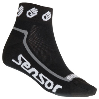 Șosete Sensor Race Lite Small Hands negru/alb