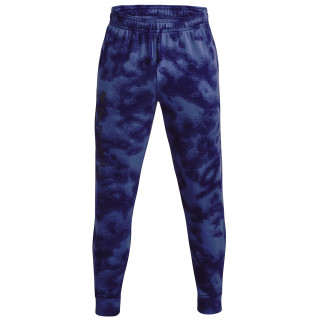 Pantaloni jogging bărbați Under Armour Rival Terry Novelty Jgr albastru