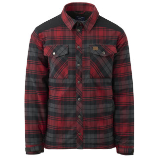 Cămașă bărbați Helikon-Tex Winter Warden Shirt roșu Slate Crimson Plaid