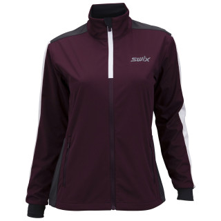 Geacă softshell pentru femei Swix Cross Women vínová