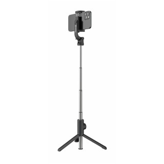 Băț de selfie Swissten BLUETOOTH SELFIE STICK ALUMINUM TRIPOD PRO negru/argintiu