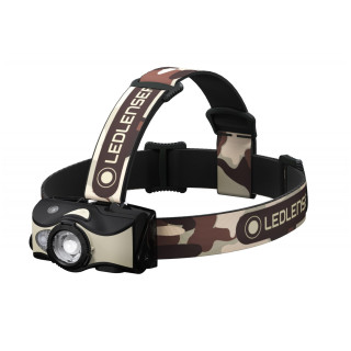 Lanternă frontală Ledlenser MH8 camuflaj