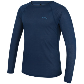 Tricou bărbați MOOA Singlebase Active Long albastru Ocean blue