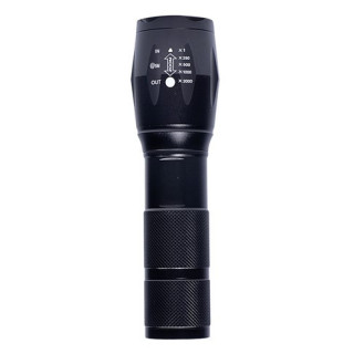 Lanterna reîncarcabilă Solight LED Rechargeable Torch negru