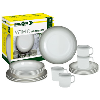 Set vase Brunner Melamine Set Astralys alb/gri