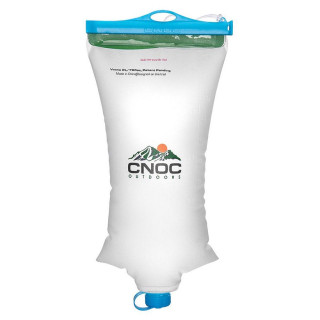 Sticlă pliantă CNOC Vecto 2l Water Container alb/albastru