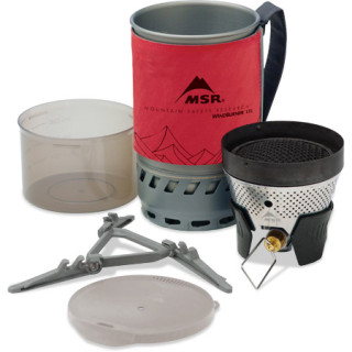 Arzător pentru camping MSR WindBurner Stove System 1,0 l roșu red