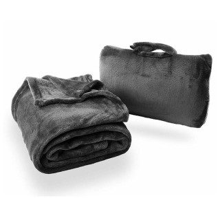 Pătură de călătorit Cabeau Fold 'n Go Blanket - Cabeau Blue negru