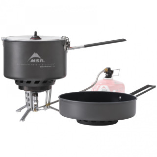 Arzător pentru camping MSR WindBurner Stove System Combo gri