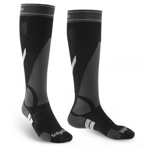 Șosete 3/4 Bridgedale Ski Lightweight negru/gri black/grey/816