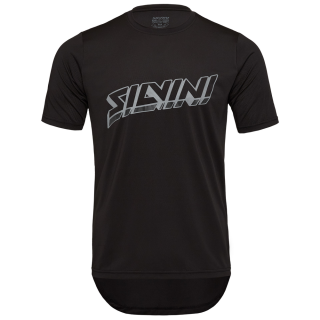 Tricou de ciclism bărbați Silvini Denno negru