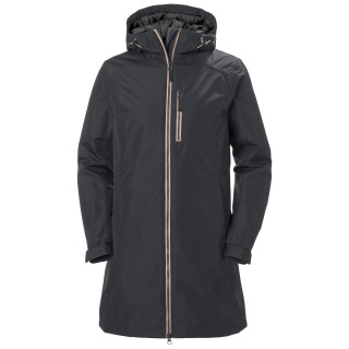 Geacă lungă de iarnă femei Helly Hansen W Long Belfast Winter Jacket negru/roz