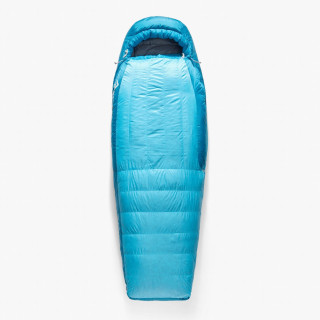 Sac de dormit de puf Sea to Summit Trek Women's -9C Regular albastru/albastru deschis