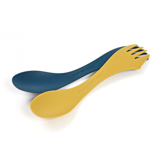 Tacâm Light My Fire Spork Medium BIO 2-pack albastru/galben