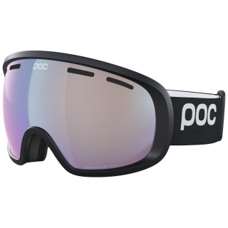 Ochelari de schi POC Fovea Photochromic negru/roz Uranium Black/Photochromic/Light Pink-Sky Blue