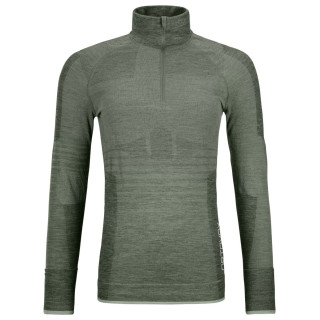 Tricou funcțional femei Ortovox 230 Competition Zip Neck W gri