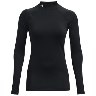 Tricou femei Under Armour Authentics Mockneck negru