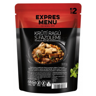 Expres menu Ragu de curcan cu fasole 600 g