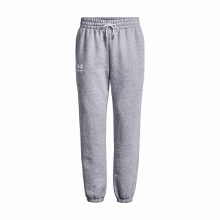 Pantaloni jogging femei Under Armour Essential Fleece Joggers gri deschis