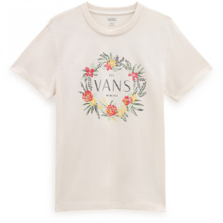 Tricou femei Vans Wreath Of Flowers BFF Tee-B alb