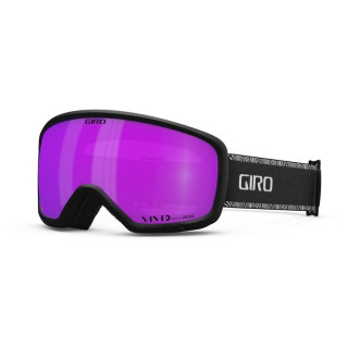 Ochelari de schi femei Giro Millie negru Black White Chute Vivid Pink