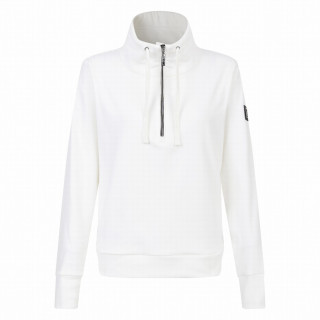 Hanorac femei Dare 2b Glint Sweater alb BlancDeBlanc