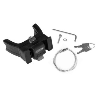 Sistem de fixare pentru bicicletă Ortlieb Handlebar Mounting-Set E-Bike with Lock negru