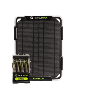 Set solar Goal Zero Guide 12 Solar Kit negru