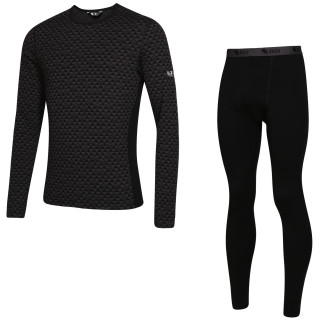 Set funcțional bărbați Zulu Merino 240 Long negru