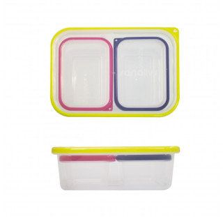 Cutie pentru mâncare Omada Sanaliving Box Set 19x14x6,5cm/1L + 2x 11,5x8x5cm/0,2L