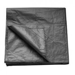 Folie de sol pentru cort Vango PE Groundsheet 200x200 cm negru