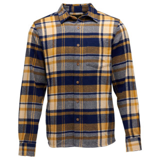 Cămașă bărbați Black Diamond M Project Flannel albastru/galben Indigo-Gold Plaid (9534)