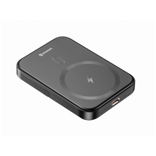 Powerbank fară fir Swissten POWER BANK PD 20W 5000 mAh negru