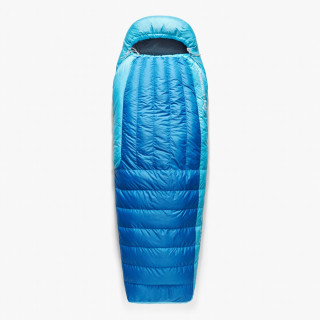 Sac de dormit de puf Sea to Summit Trek -1C Long albastru/albastru deschis Snorkel Blue