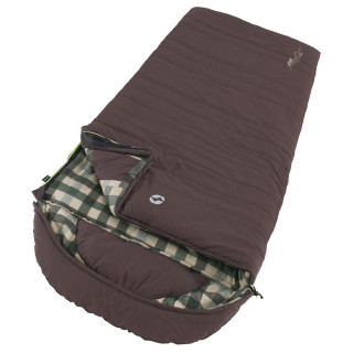 Sac de dormit tip pătură Outwell Camper Supreme maro