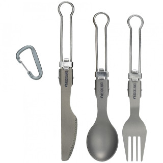 Set tacâmuri Rockland Titanium Tools gri