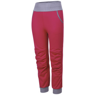 Pantaloni softshell copii Zulu Timber K zmeură