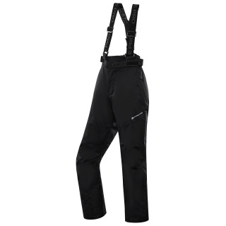 Pantaloni de schi copii Alpine Pro Osago negru