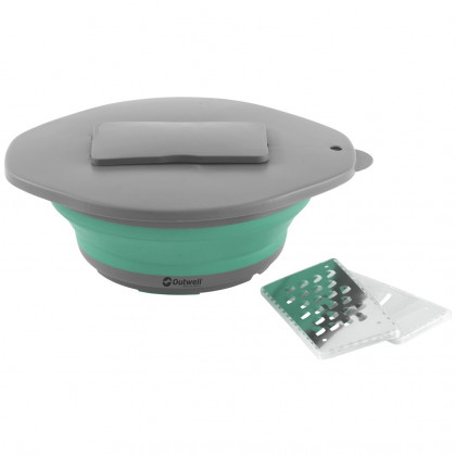 Bol Outwell Collaps Bowl Lid w/grater albastru