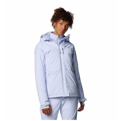 Geacă de iarnă femei Columbia Powdered Peak™ Insulated Jacket albastru deschis Snowdrift