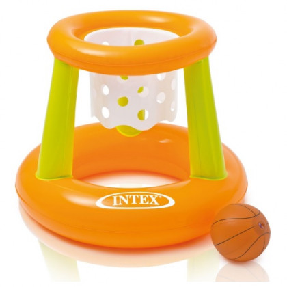 Nafukovací basketbalový koš Intex Floating Hoops 58504NP portocaliu