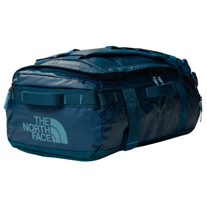 Geantă de voiaj The North Face Base Camp Voyager Duffel 32l albastru închis MIDNIGHT PETROL/ALGAE B