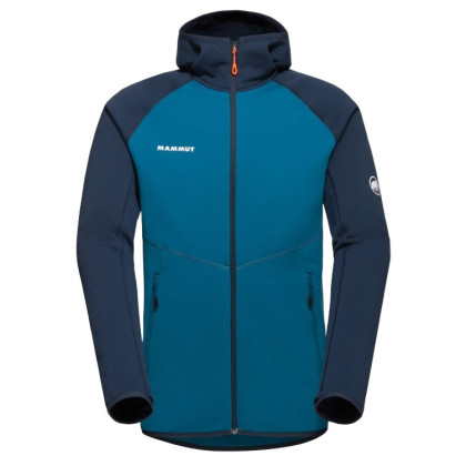 Geacă bărbați Mammut Aconcagua ML Hooded Jacket Men albastru Deep Ice-marine