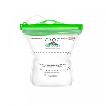 Pungă pliantă CNOC Nutrition Buc Food Bag 650 ml verde