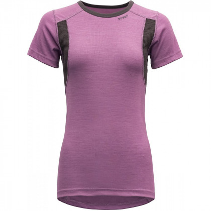 Tricou femei Devold Hiking Woman T-shirt violet