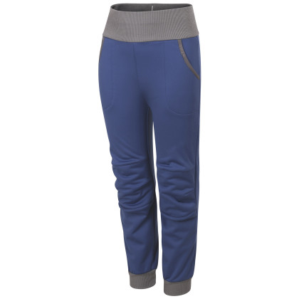 Pantaloni softshell copii Zulu Timber K albastru