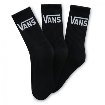 Șosete femei Vans Basic 3Pk Crew negru