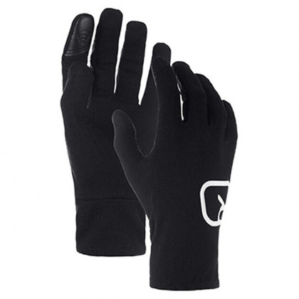 Mănuși femei Ortovox W's 185 Rock'n'Wool Glove Liner negru